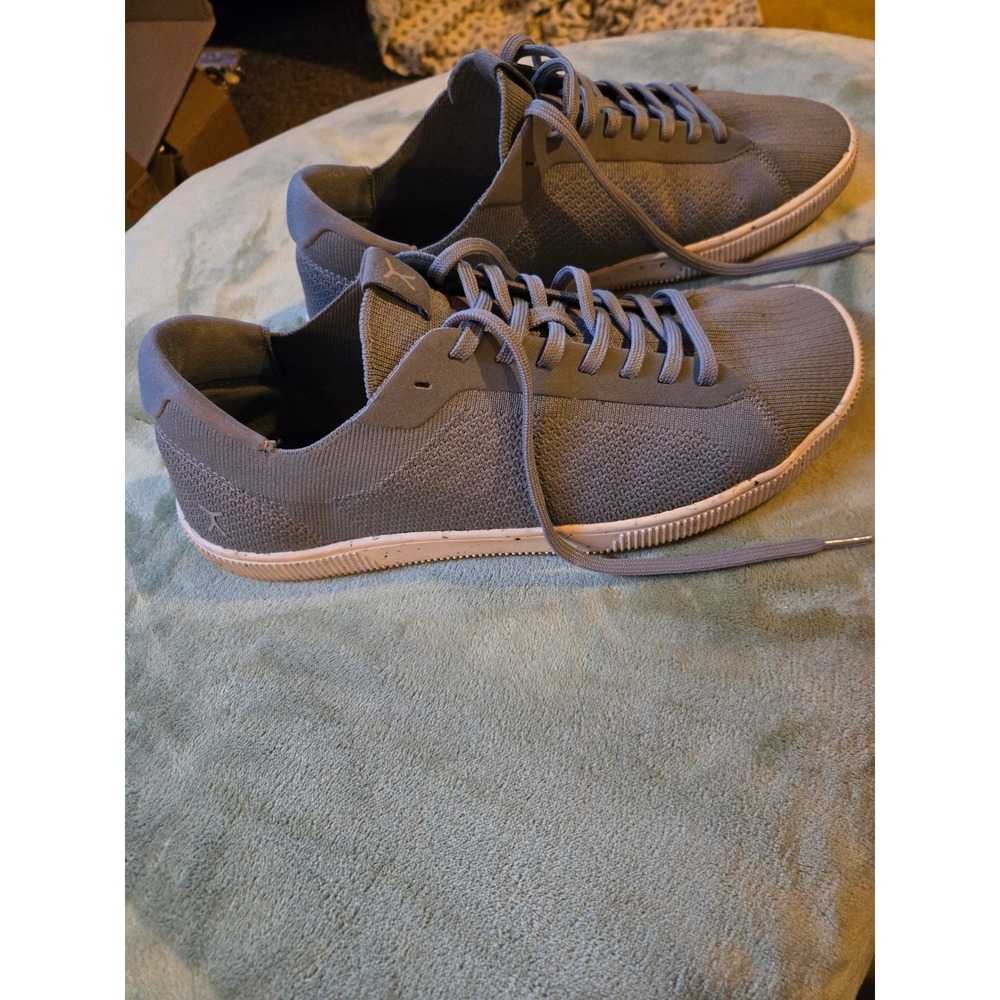 Flux Footwear Adapt Grey Knit Barefoot Training Shoes Mens 11 Womens 12